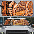 Australia Mother's Day 2026 Indigenous Art Auto Sun Shade