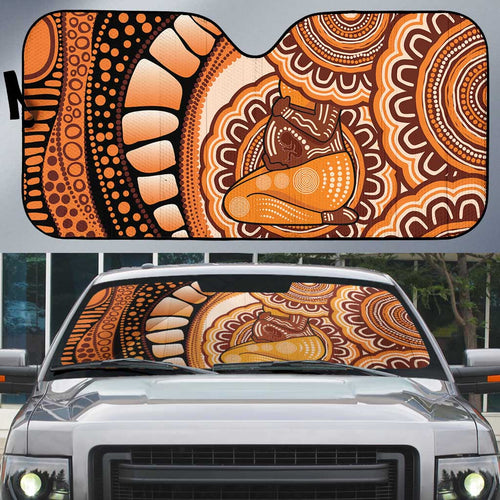 Australia Mother's Day 2026 Indigenous Art Auto Sun Shade