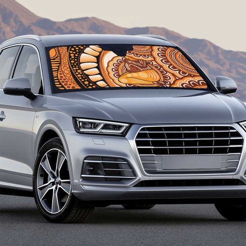 Australia Mother's Day 2026 Indigenous Art Auto Sun Shade