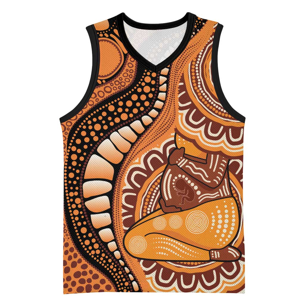 Australia Mother's Day 2026 Indigenous Art Basketball Jersey