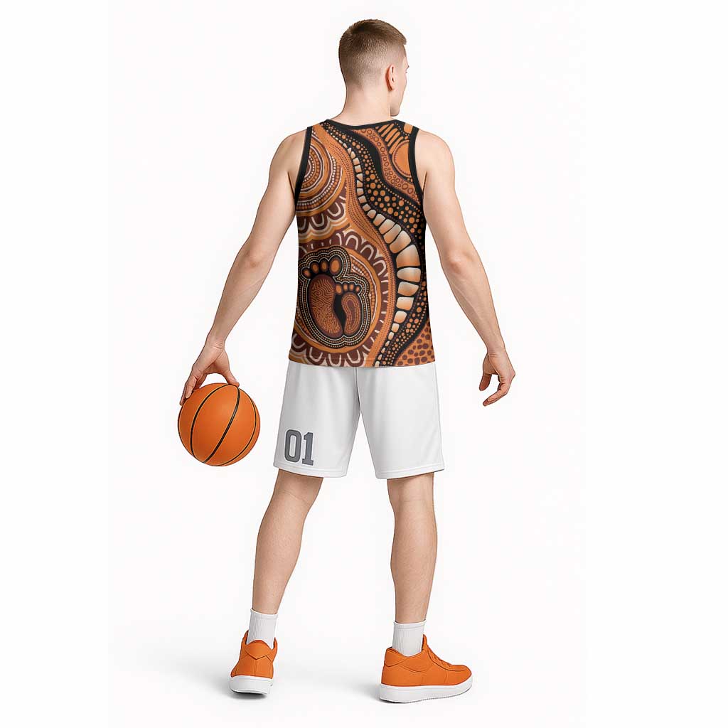 Australia Mother's Day 2026 Indigenous Art Basketball Jersey