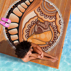 Australia Mother's Day 2026 Indigenous Art Beach Blanket
