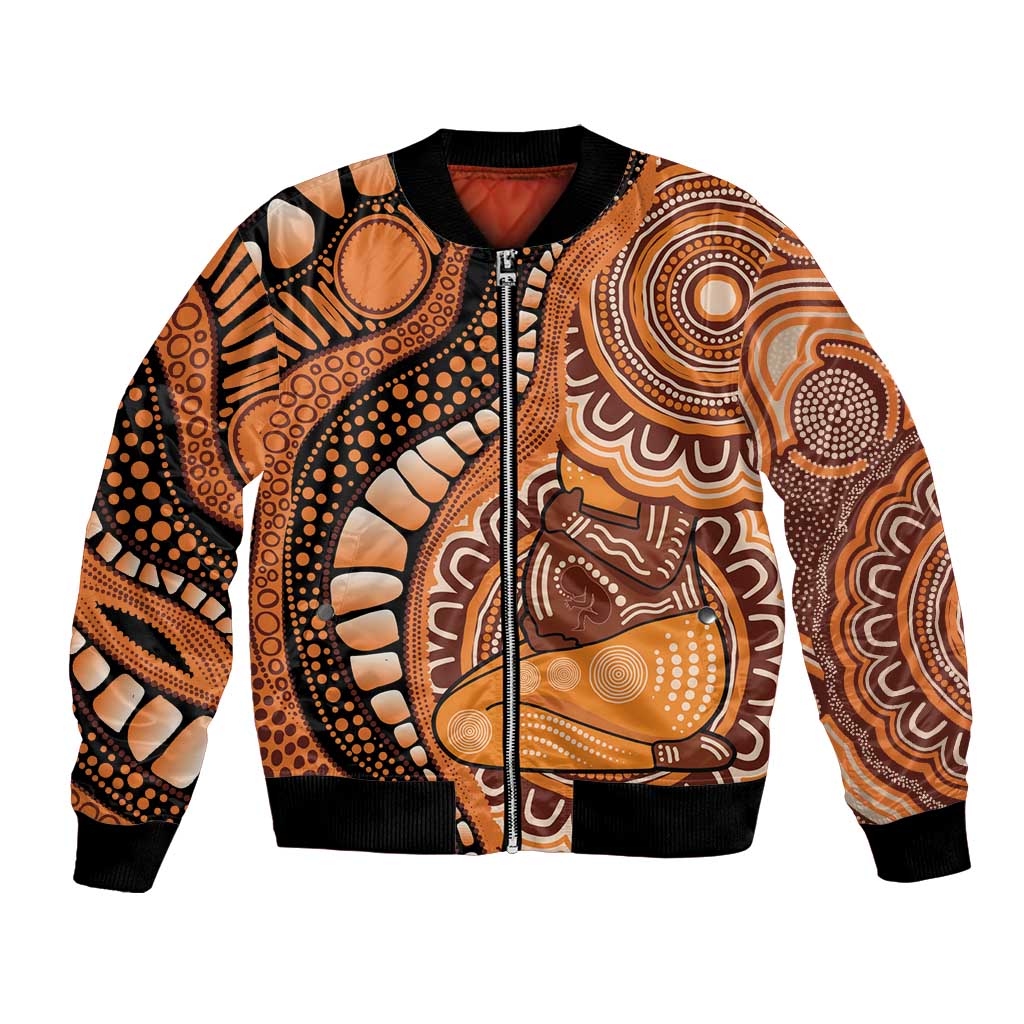 Australia Mother's Day 2026 Indigenous Art Bomber Jacket