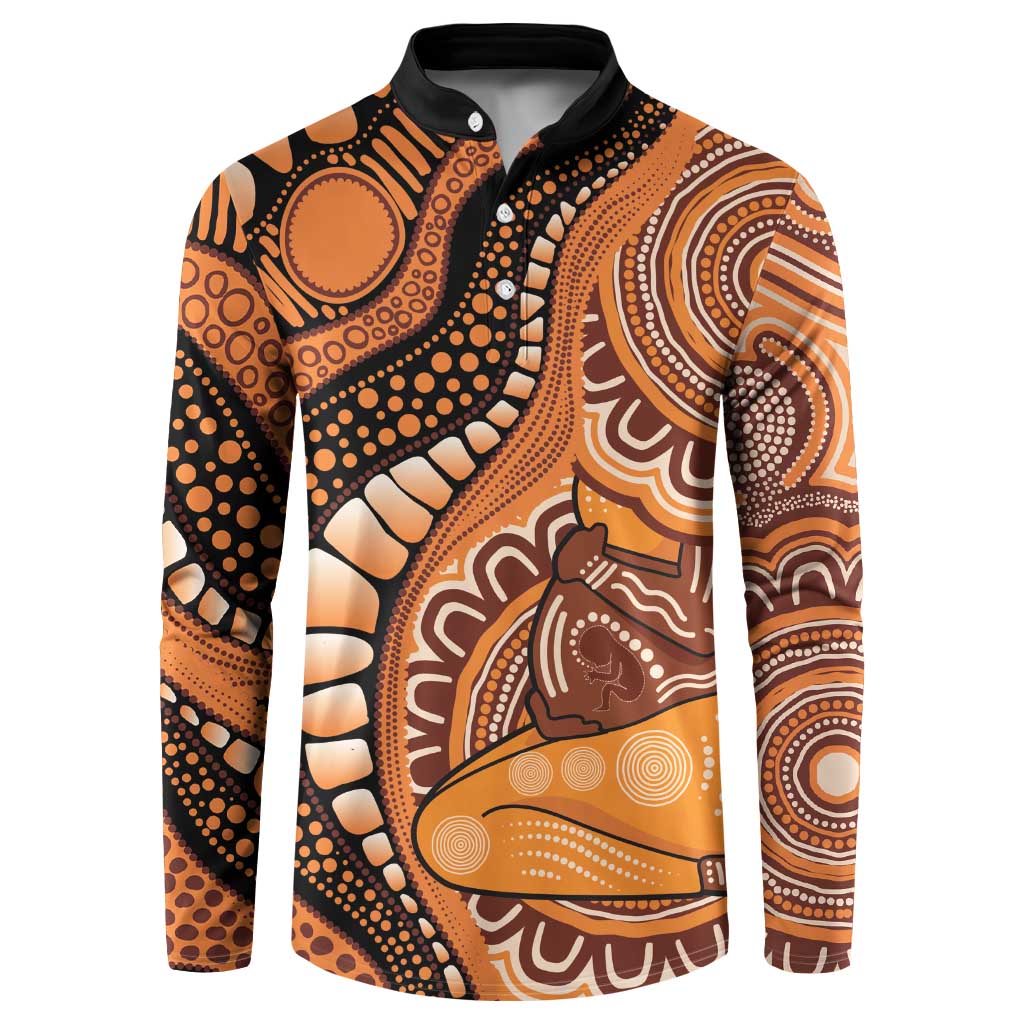 Australia Mother's Day 2026 Indigenous Art Button Sweatshirt