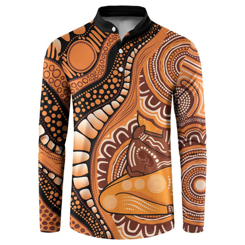 Australia Mother's Day 2026 Indigenous Art Button Sweatshirt