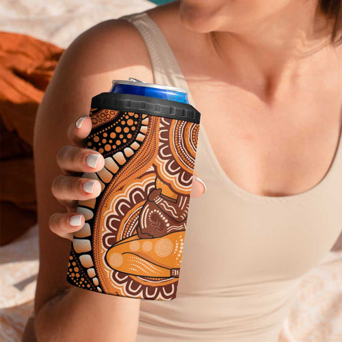 Australia Mother's Day 2026 Indigenous Art 4 in 1 Can Cooler Tumbler