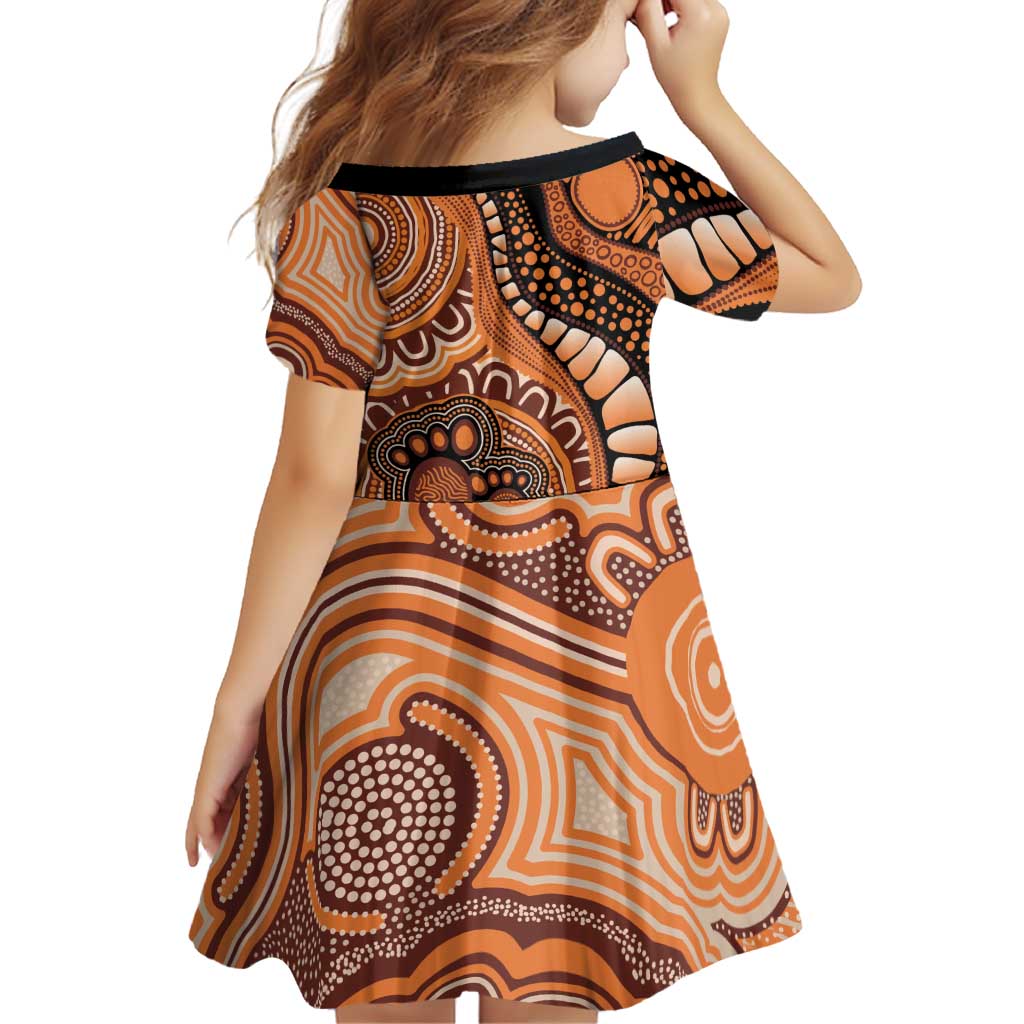 Australia Mother's Day 2026 Indigenous Art Family Matching Summer Maxi Dress and Hawaiian Shirt