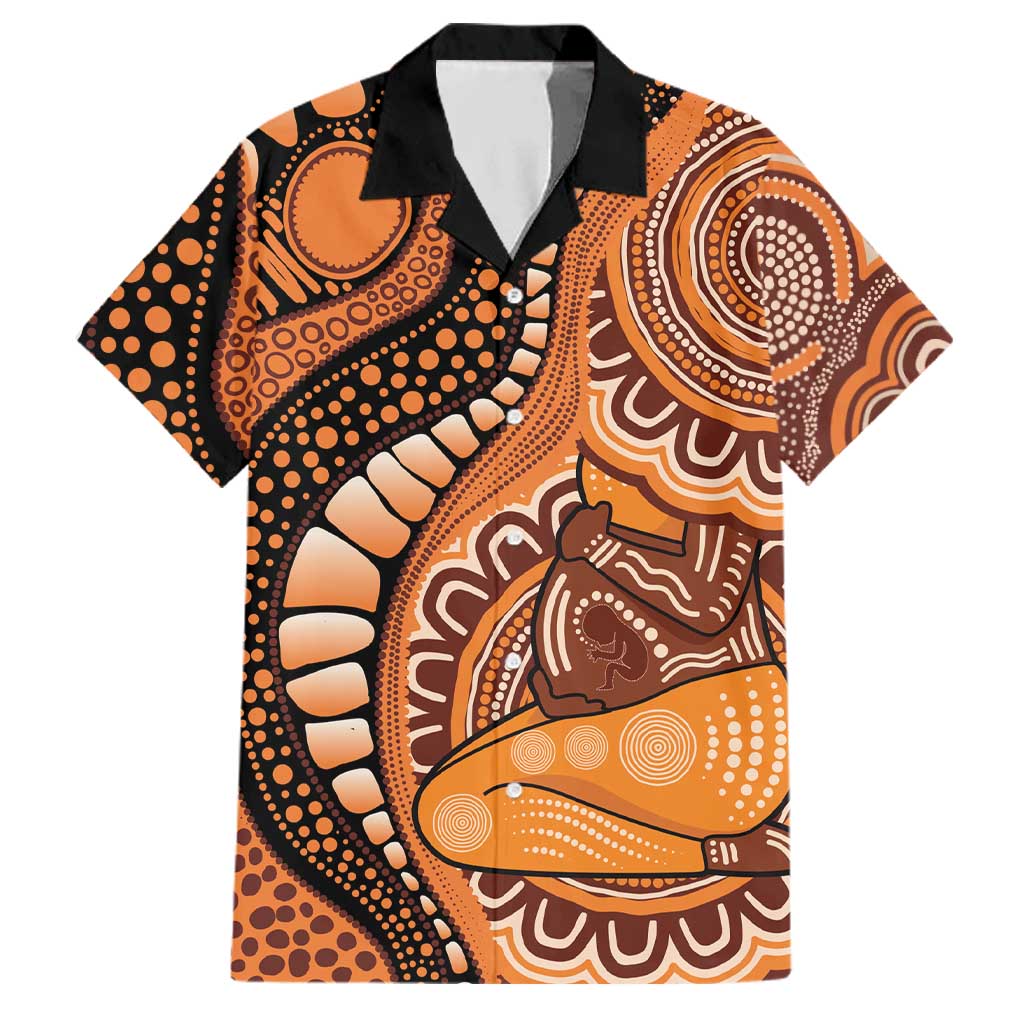 Australia Mother's Day 2026 Indigenous Art Family Matching Summer Maxi Dress and Hawaiian Shirt