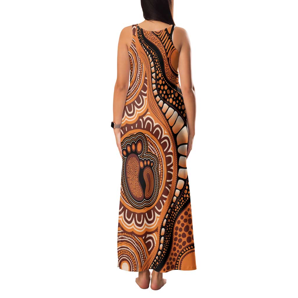 Australia Mother's Day 2026 Indigenous Art Family Matching Tank Maxi Dress and Hawaiian Shirt