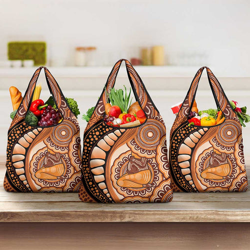 Australia Mother's Day 2026 Indigenous Art Grocery Bag