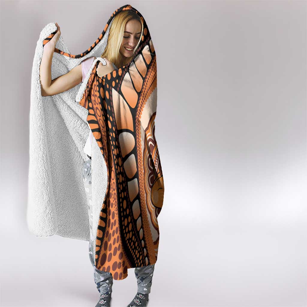 Australia Mother's Day 2026 Indigenous Art Hooded Blanket