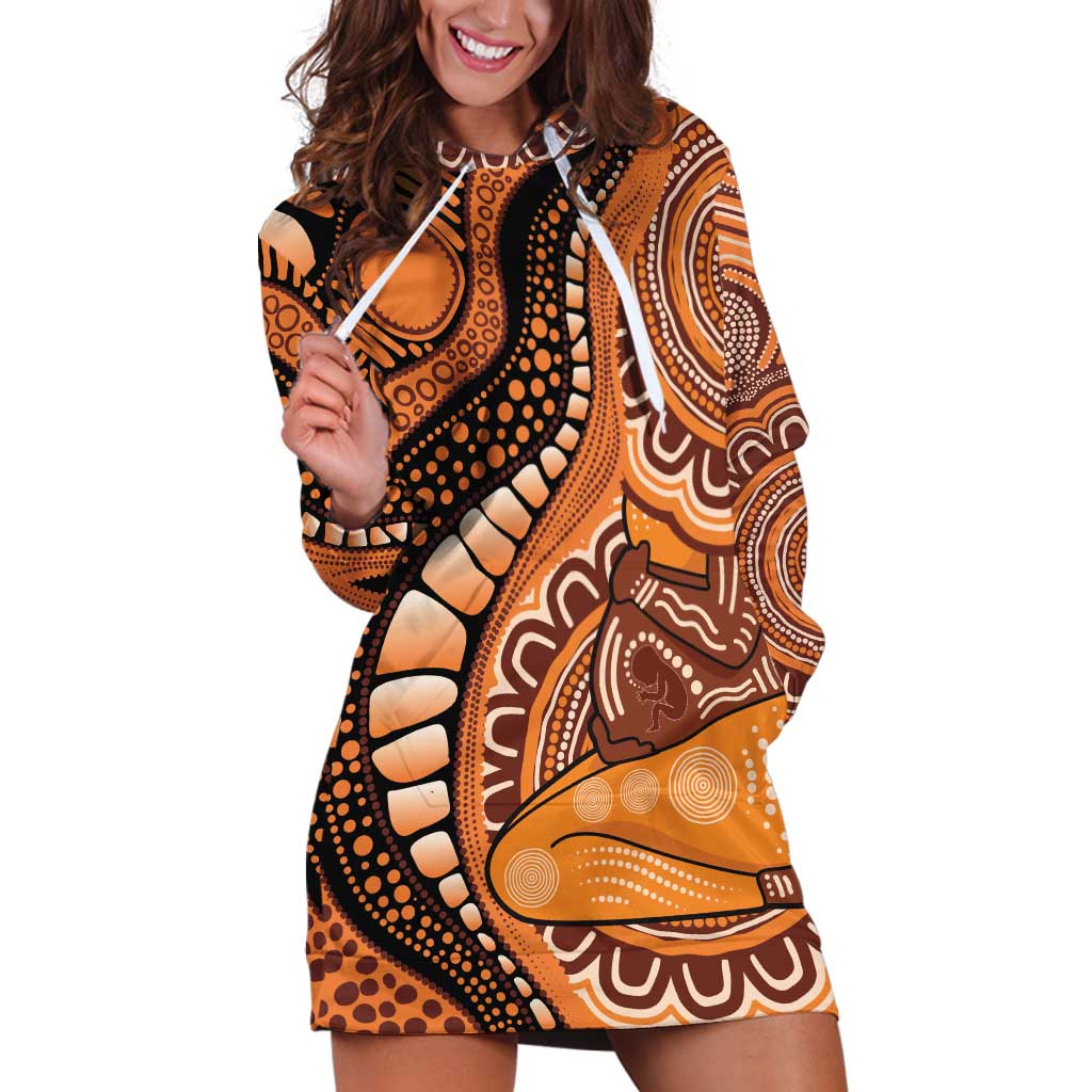 Australia Mother's Day 2026 Indigenous Art Hoodie Dress