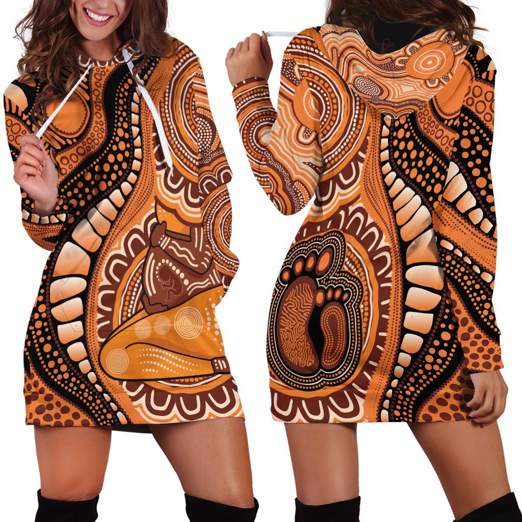Australia Mother's Day 2026 Indigenous Art Hoodie Dress