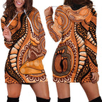 Australia Mother's Day 2026 Indigenous Art Hoodie Dress