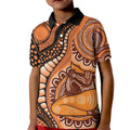 Australia Mother's Day 2026 Indigenous Art Kid Polo Shirt