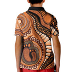 Australia Mother's Day 2026 Indigenous Art Kid Polo Shirt