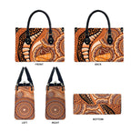 Australia Mother's Day 2026 Indigenous Art Leather Bag