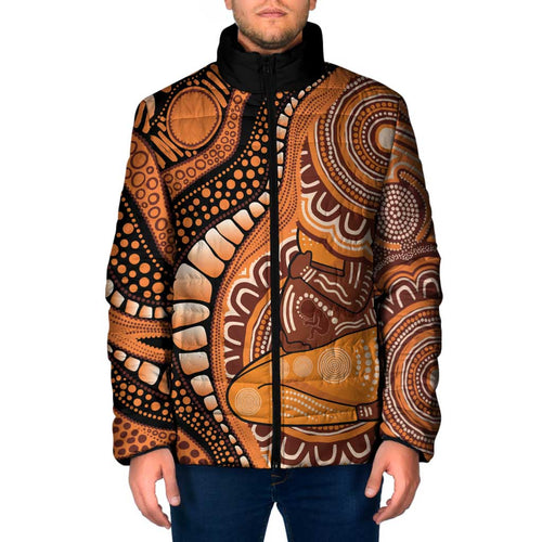 Australia Mother's Day 2026 Indigenous Art Padded Jacket