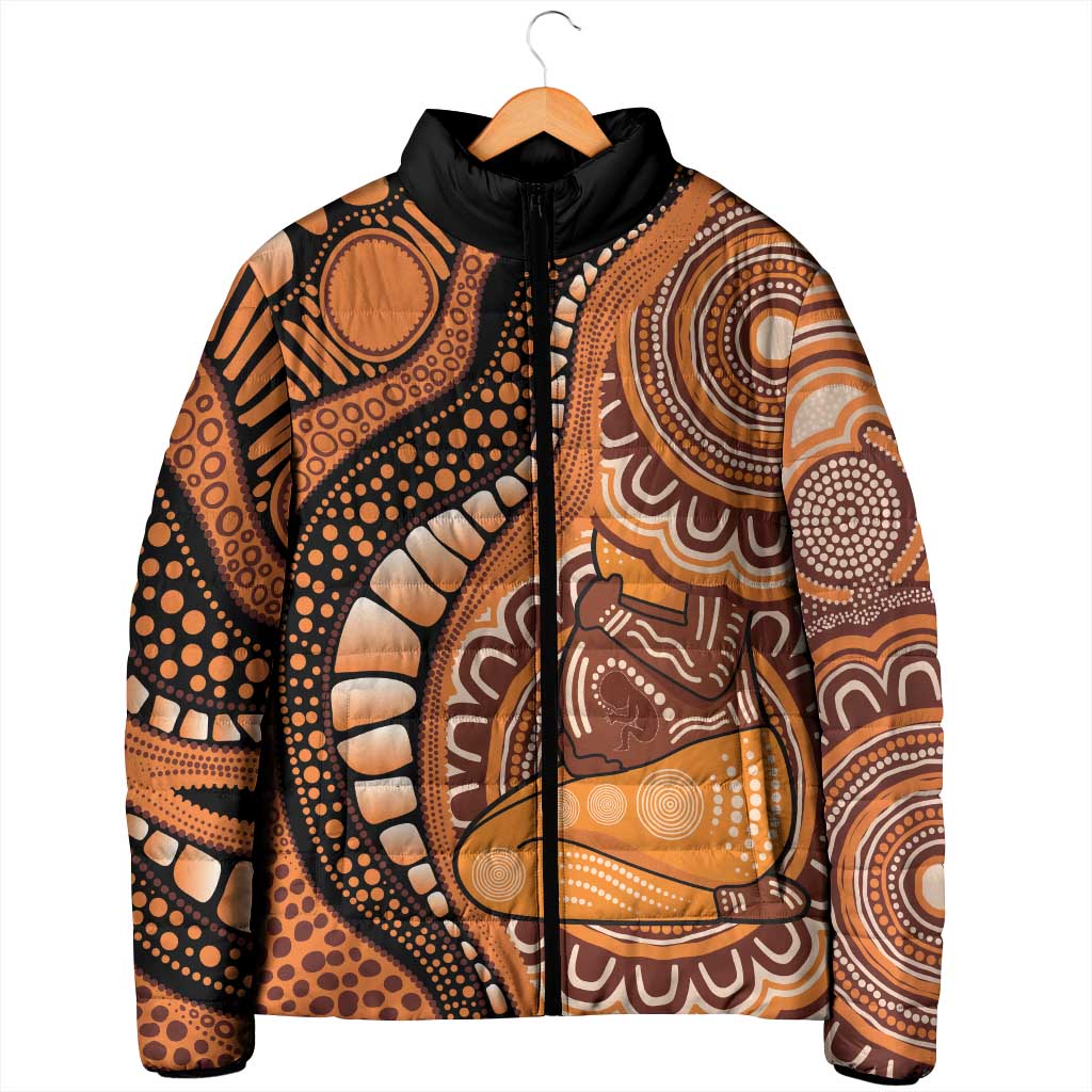 Australia Mother's Day 2026 Indigenous Art Padded Jacket