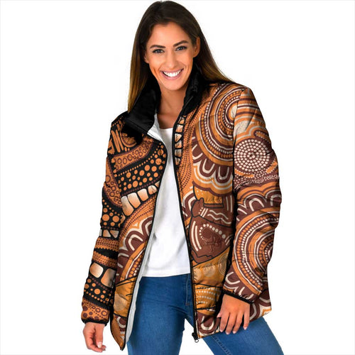 Australia Mother's Day 2026 Indigenous Art Padded Jacket