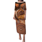 Australia Mother's Day 2026 Indigenous Art Puletasi