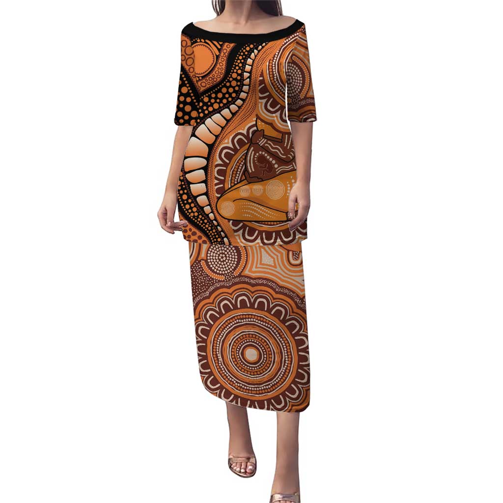 Australia Mother's Day 2026 Indigenous Art Puletasi