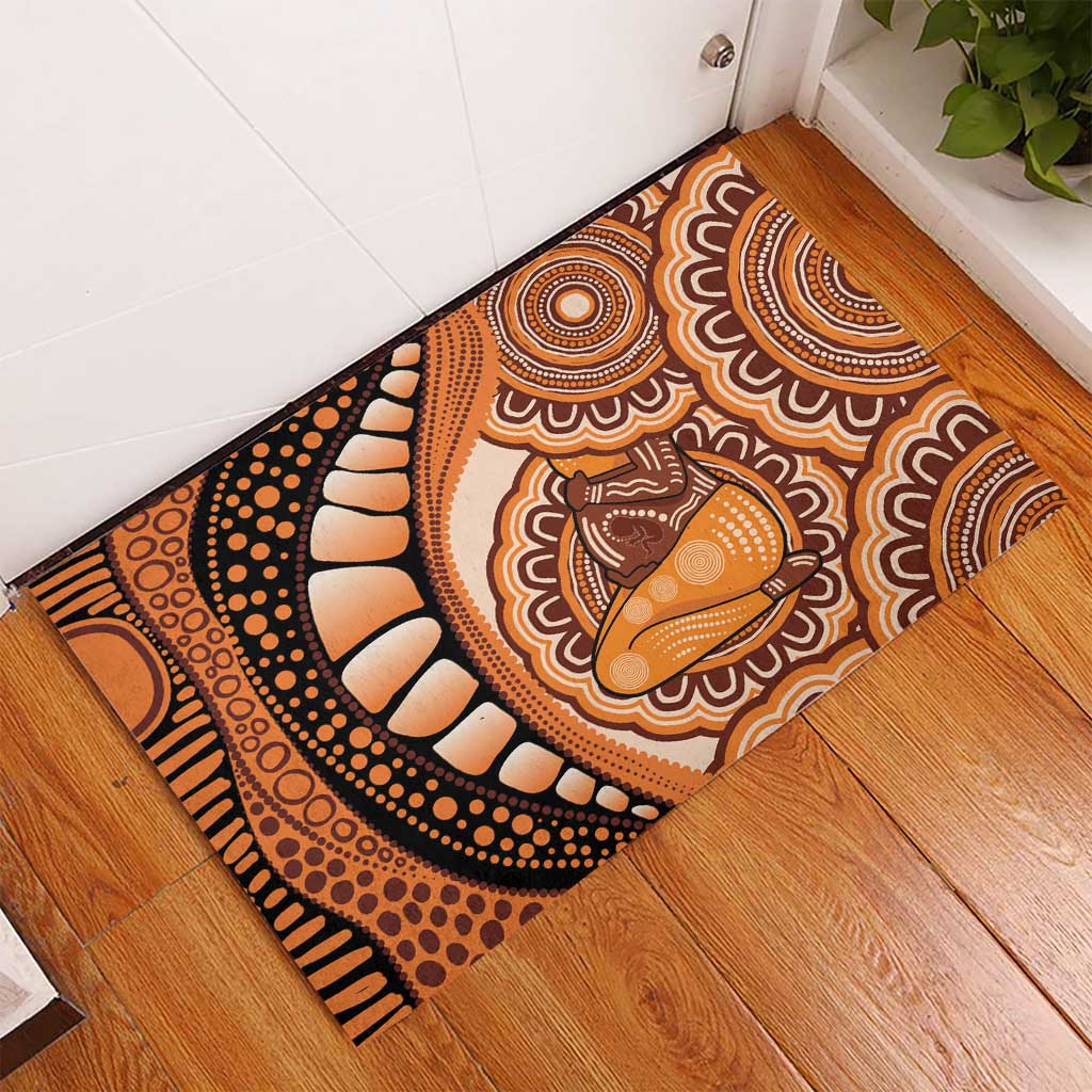 Australia Mother's Day 2026 Indigenous Art Rubber Doormat