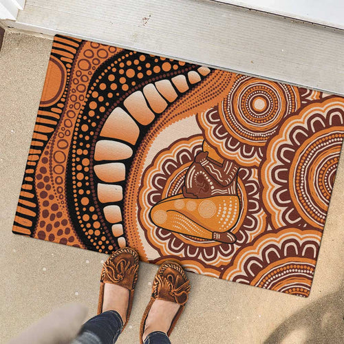 Australia Mother's Day 2026 Indigenous Art Rubber Doormat