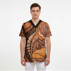 Australia Mother's Day 2026 Indigenous Art Scrub Top