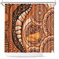 Australia Mother's Day 2026 Indigenous Art Shower Curtain