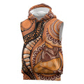 Australia Mother's Day 2026 Indigenous Art Sleeveless Hoodie