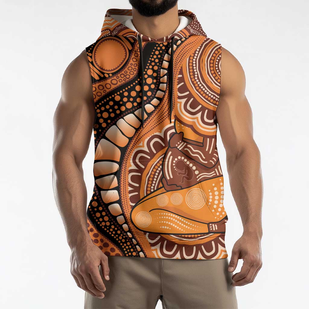 Australia Mother's Day 2026 Indigenous Art Sleeveless Hoodie
