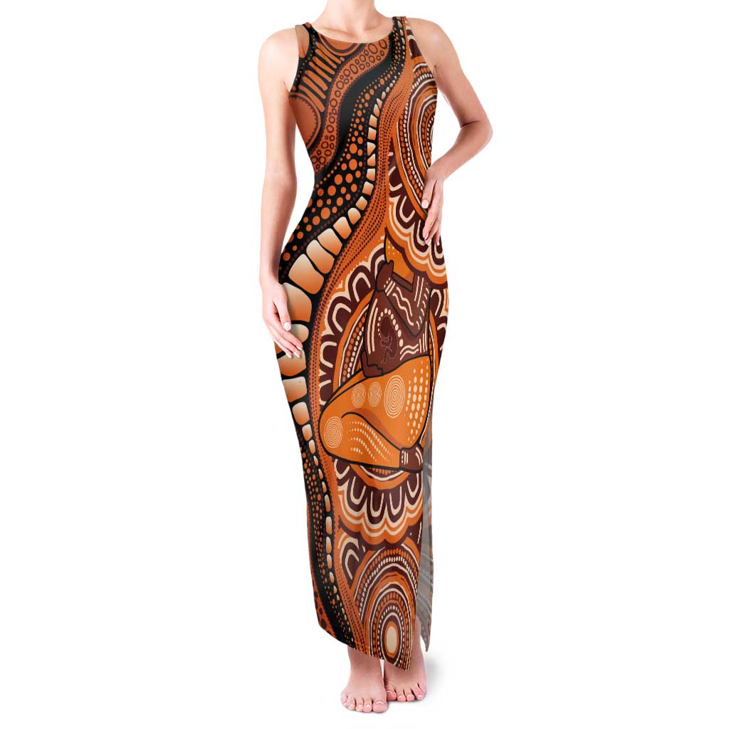 Australia Mother's Day 2026 Indigenous Art Tank Maxi Dress
