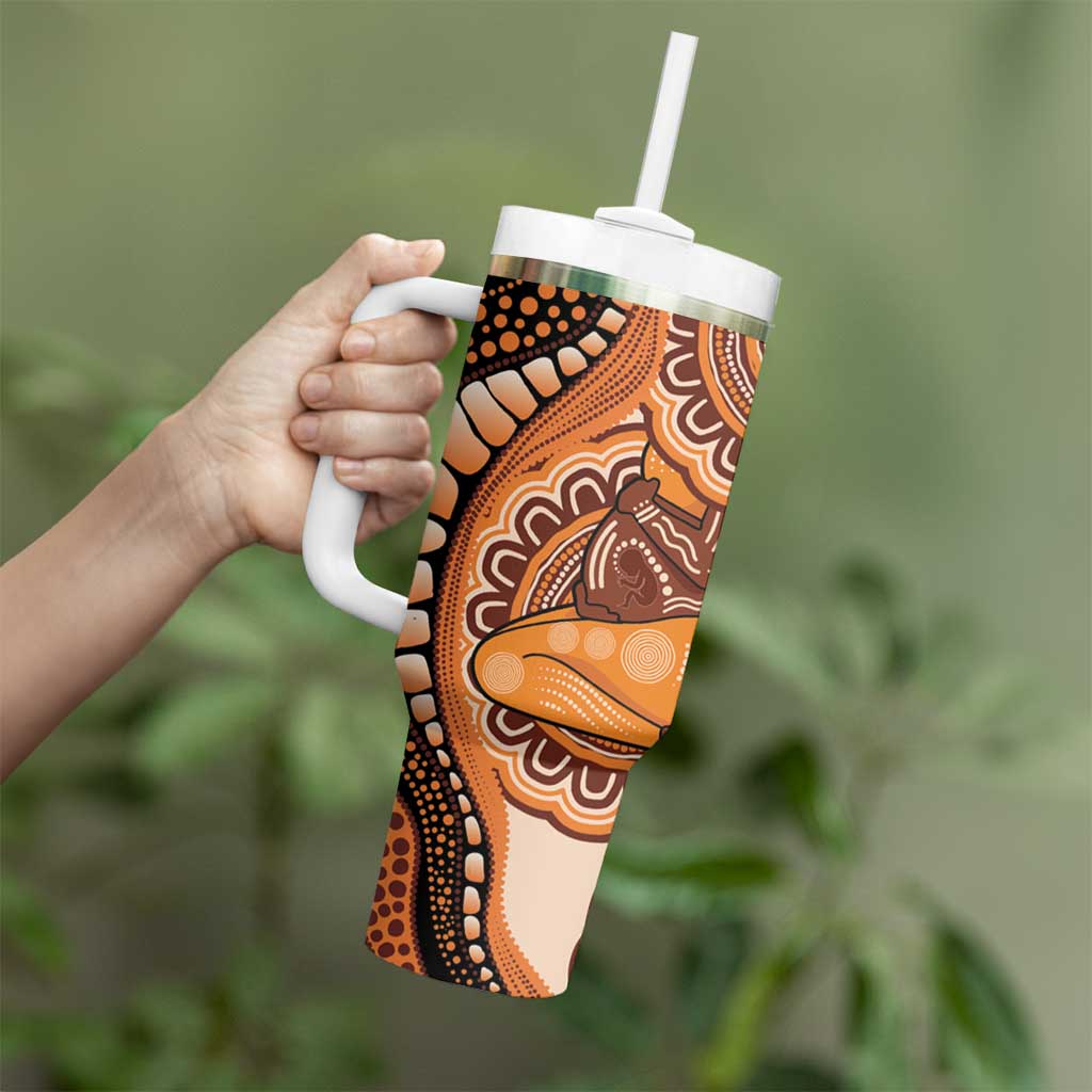 Australia Mother's Day 2026 Indigenous Art Tumbler With Handle