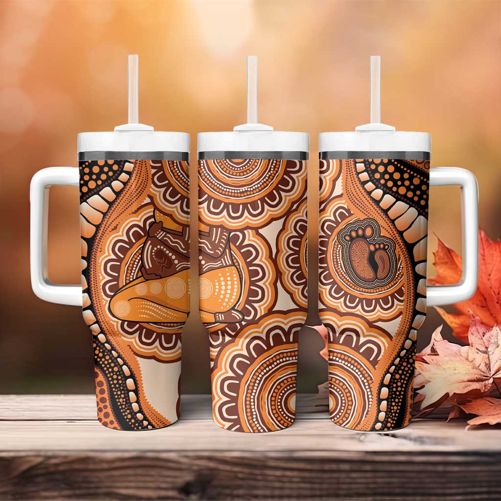 Australia Mother's Day 2026 Indigenous Art Tumbler With Handle