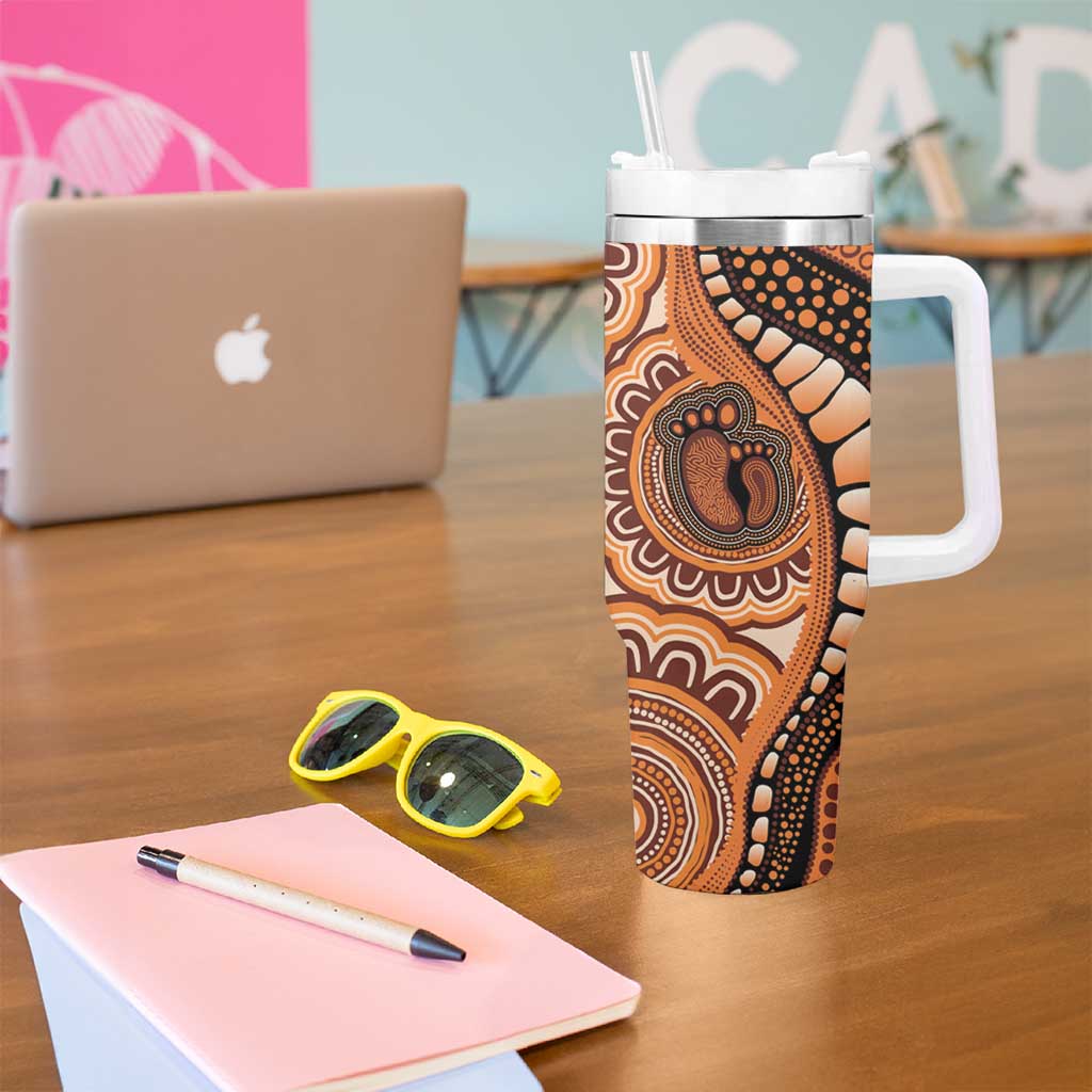 Australia Mother's Day 2026 Indigenous Art Tumbler With Handle