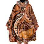 Australia Mother's Day 2026 Indigenous Art Wearable Blanket Hoodie