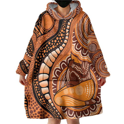 Australia Mother's Day 2026 Indigenous Art Wearable Blanket Hoodie