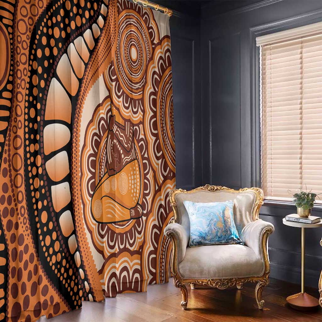 Australia Mother's Day 2026 Indigenous Art Window Curtain