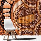 Australia Mother's Day 2026 Indigenous Art Window Curtain