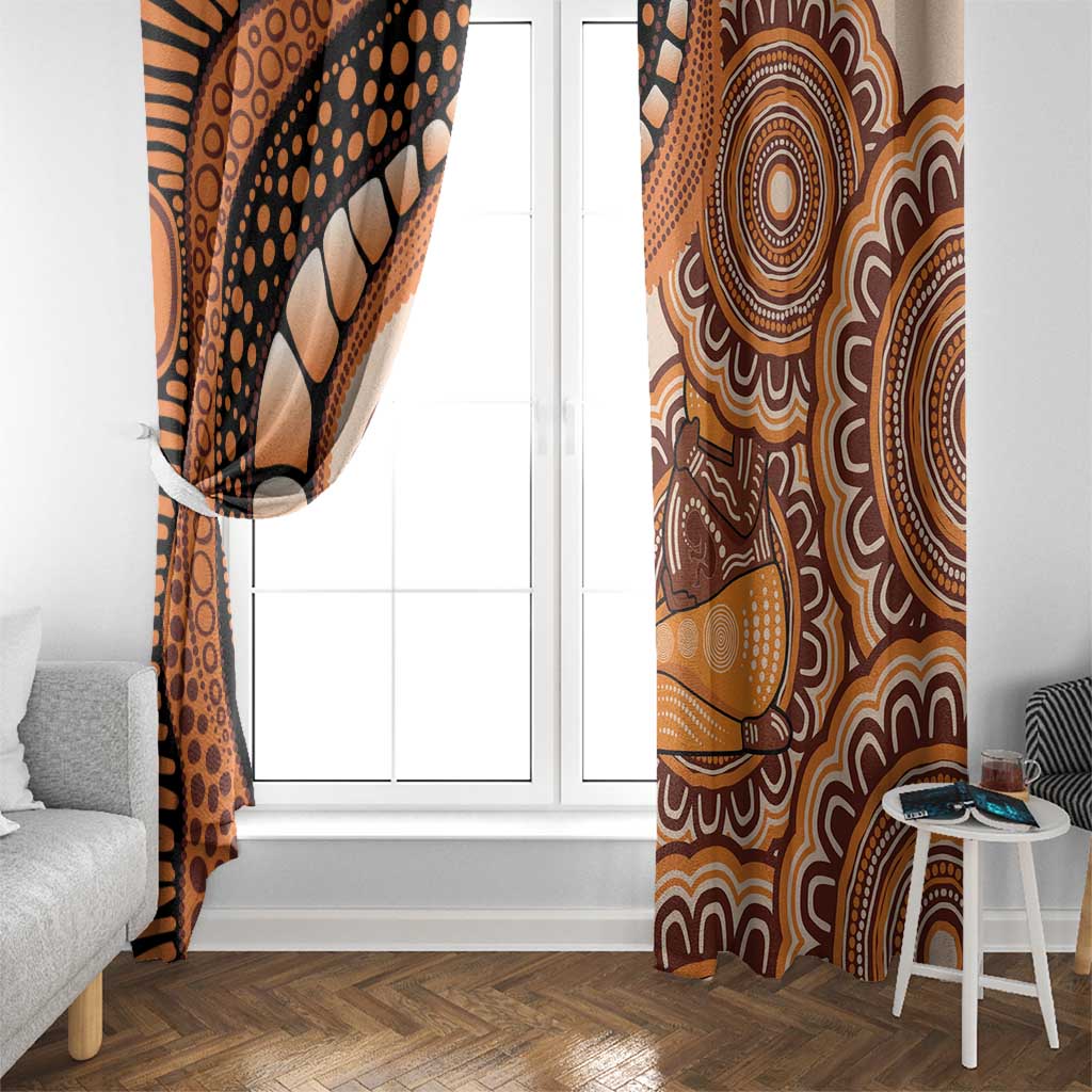 Australia Mother's Day 2026 Indigenous Art Window Curtain
