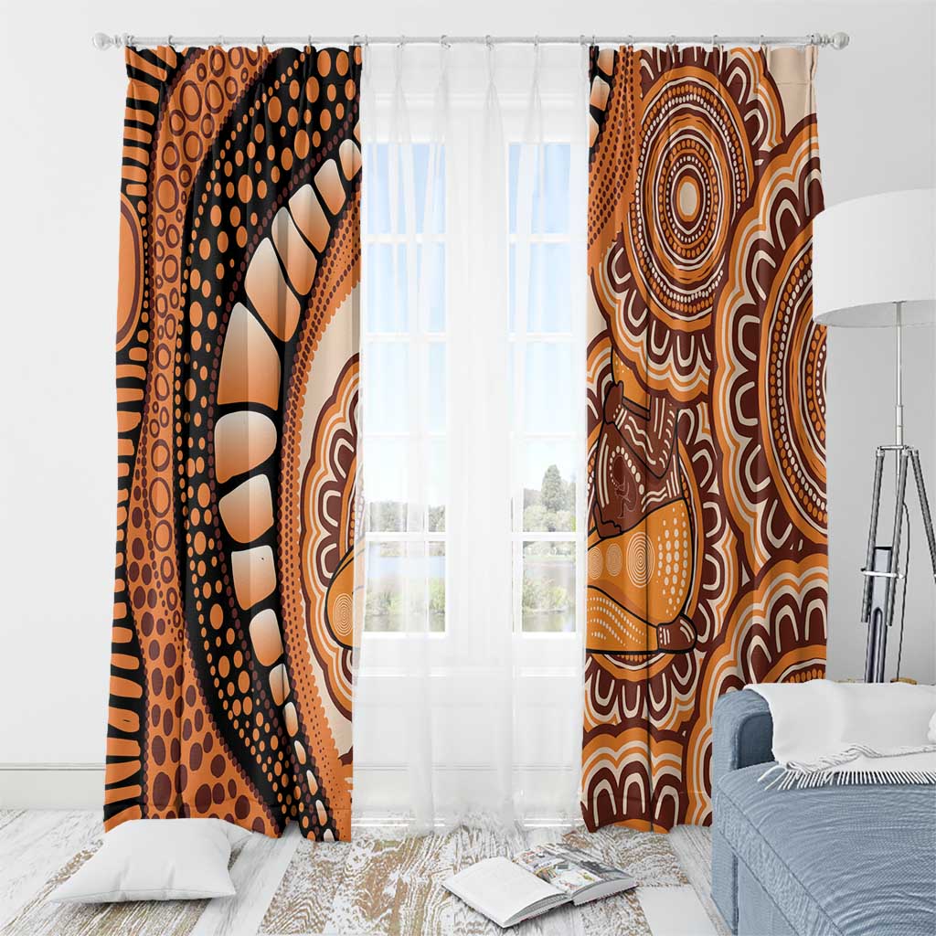 Australia Mother's Day 2026 Indigenous Art Window Curtain