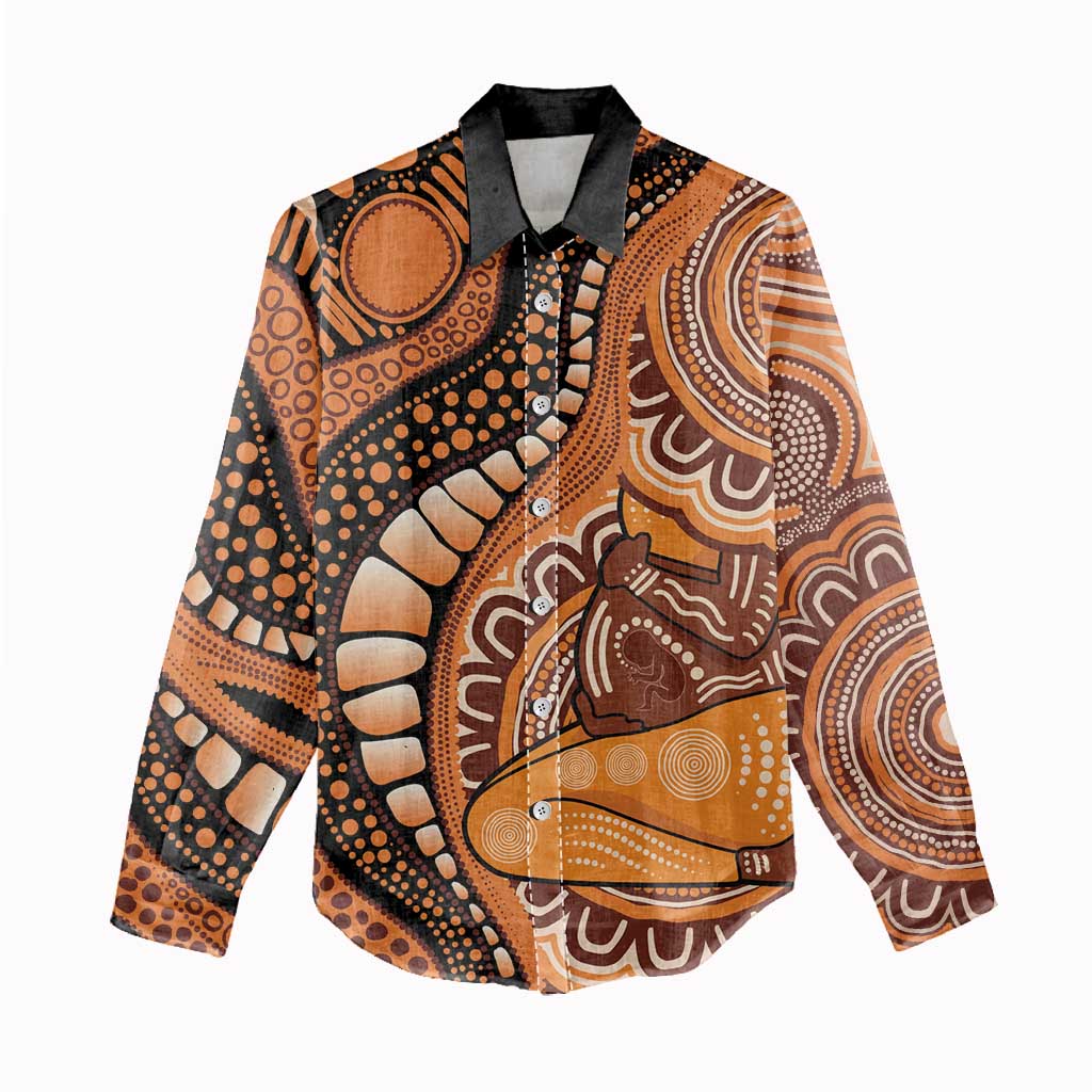 Australia Mother's Day 2026 Indigenous Art Women Casual Shirt
