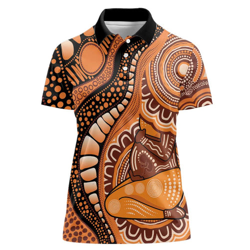 Australia Mother's Day 2026 Indigenous Art Women Polo Shirt