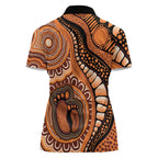 Australia Mother's Day 2026 Indigenous Art Women Polo Shirt