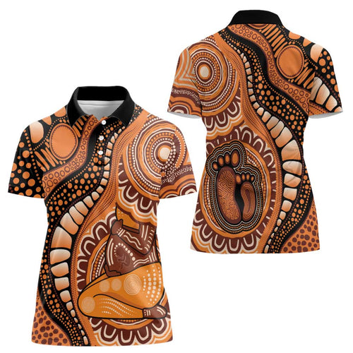 Australia Mother's Day 2026 Indigenous Art Women Polo Shirt