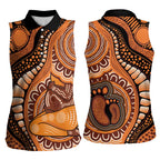Australia Mother's Day 2026 Indigenous Art Women Sleeveless Polo Shirt