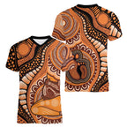 Australia Mother's Day 2026 Indigenous Art Women V-Neck T-Shirt