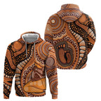 Australia Mother's Day 2026 Indigenous Art Zip Hoodie