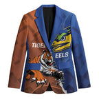 Personalised Tigers and Eels Rugby Blazer Dynamic Style